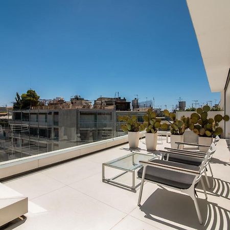 Ferienwohnung Kolonaki Square Panorama Penthouse Athen Exterior foto