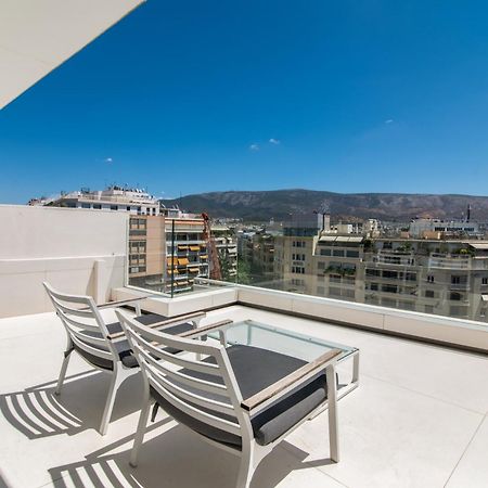 Ferienwohnung Kolonaki Square Panorama Penthouse Athen Exterior foto